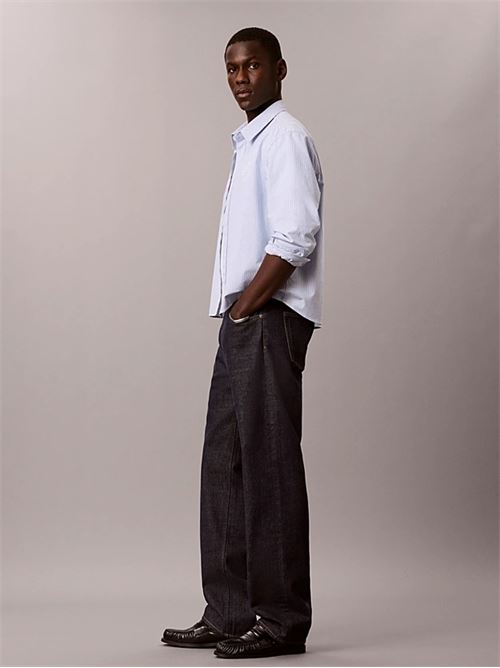 90s straight forever indigo jens CALVIN KLEIN JEANS | LV04RH701G46E